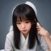 林晓彤，小马宝莉指南主编，专注动漫IP研究的年轻女性编辑，背景为书架